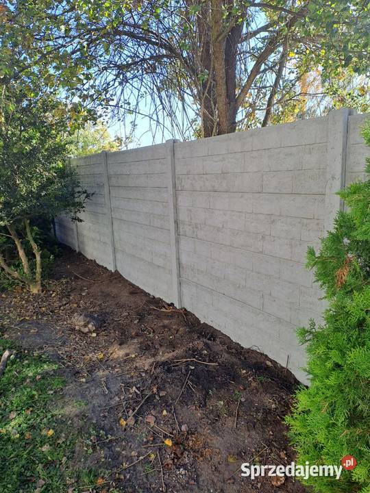 Markowe ogrodzenia betonowe Producent lubuskie Żary