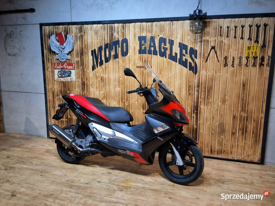 Aprilia SR bezwypadkowy ładny W IDEALNYM STANIE wielkopolskie Stare Miasto