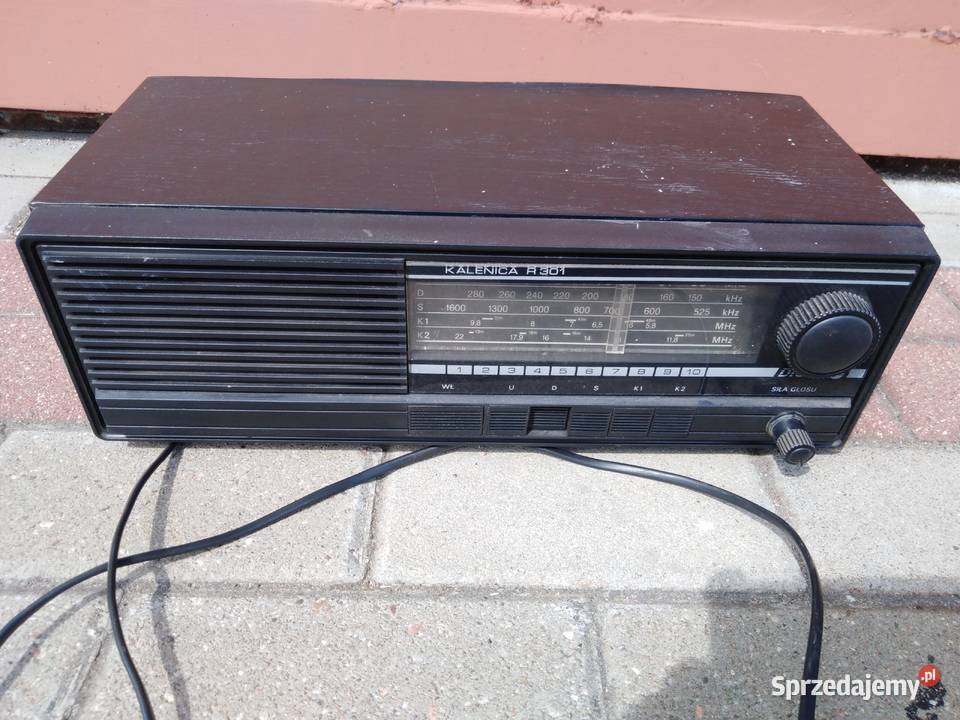 Radio Kalenica R301 z okresu PRL Lębork