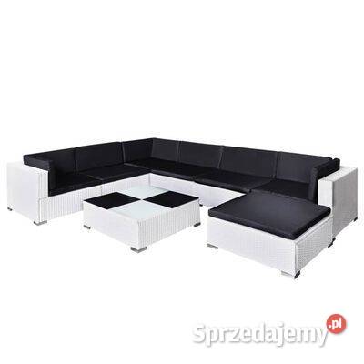 vidaXL 8cz zestaw wypoczynkowy do ogrodu sprzedam