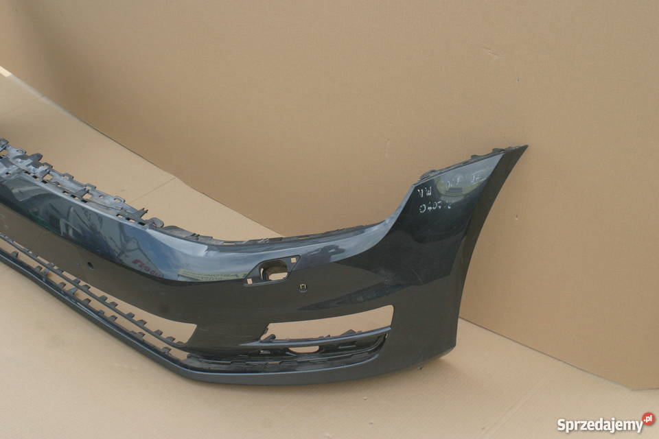 VW GOLF VII 7 ZDERZAK PRZÓD PDC 4 CZUJNIKI Bieleń