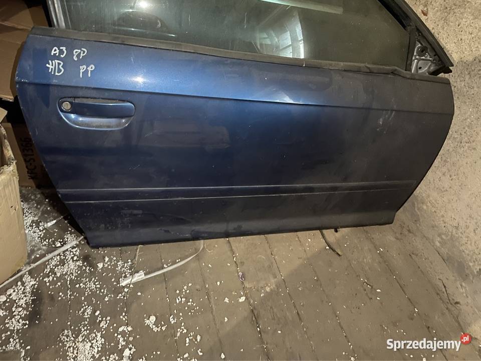Drzwi prawy przód Audi a3 8P 3 drzwi Szczecin sprzedam