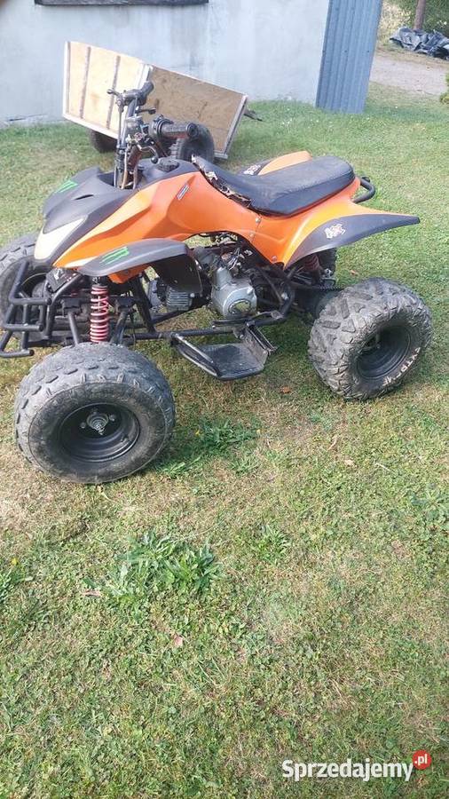 Quad bashan 125 z przyczepką Tymbark sprzedam