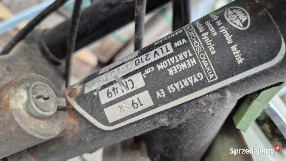 Jawa babetta zarejestrowana manualna Białystok