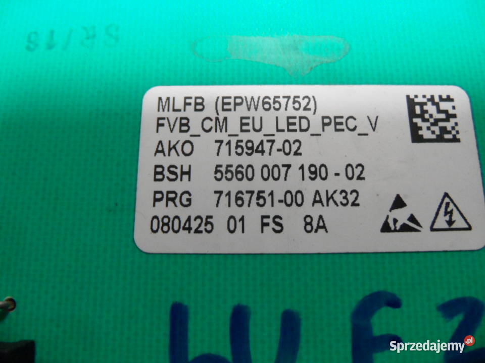 programator pralki bosch WLF2006 świętokrzyskie Strawczyn