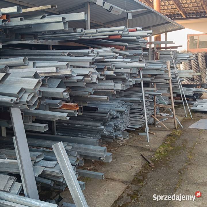 Słupek ocynk owalny 80x40 ścianka 15mm Baranów Sandomierski