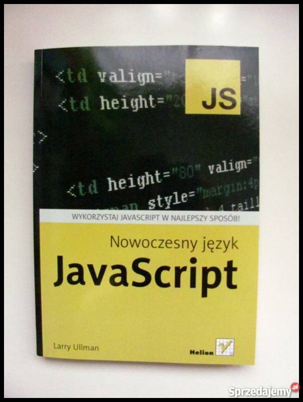Nowoczesny język JavaScript L Ullman NOWA Warszawa