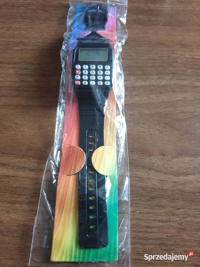 Zegarek elektroniczny retro z kalkulatorem Ostrów Wielkopolski