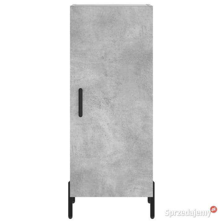 Szafka szarość betonu 345x34x90 materiał mazowieckie Warszawa
