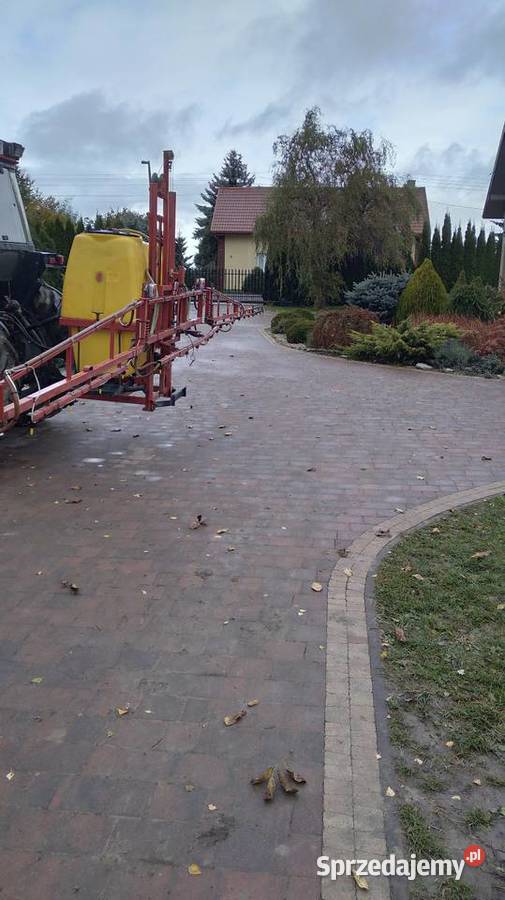 Opryskiwacz Pilmet 600L 15M nieuszkodzony Krzczonów-Folwark
