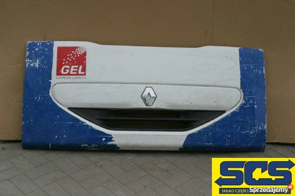 RENAULT MIDLUM MASKA ATRAPA GRILL NIEUSZKODZONA Bieleń