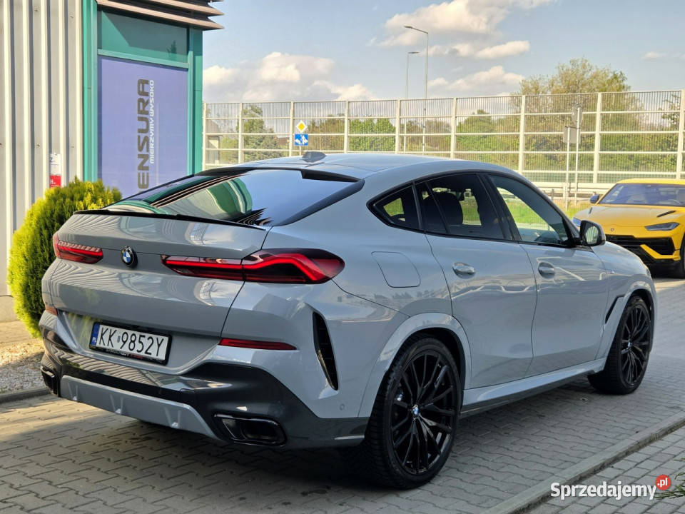 BMW X6 40i 381 MSport Pro Pneumatyka Hak HeadUp kurtyny powietrzne BMW Węgrzce