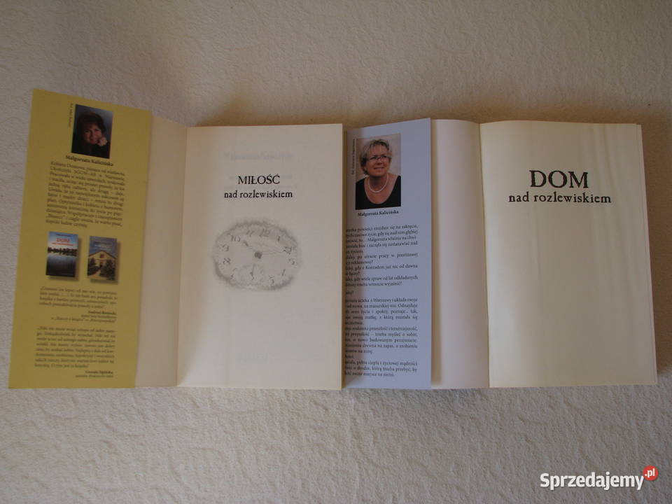 Małgorzata Kalicińska Dom rozlewiskiem Miłość Rok wydania 2008 Proza i poezja małopolskie Brzegi