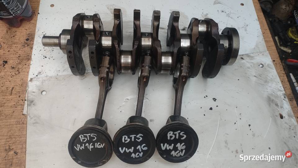 VW SEAT SKODA 16 FSI BTS wał korbowy tłok osobowe Kielce