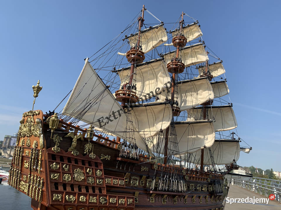 Drewniana Replika statku żaglowca HMS Victory 90 dolnośląskie Wrocław sprzedam