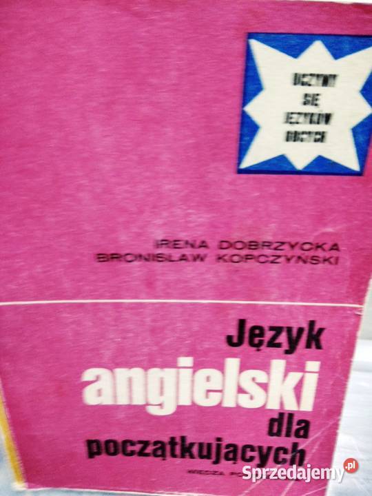 Język angielski początkujących Dobrzycka Antykwariat Warszawa
