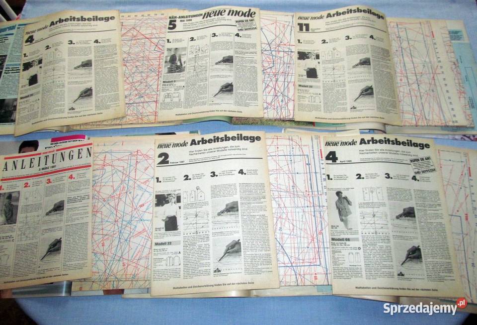 8 x Neue Mode 19868788 Vintage moda szycie kujawsko-pomorskie