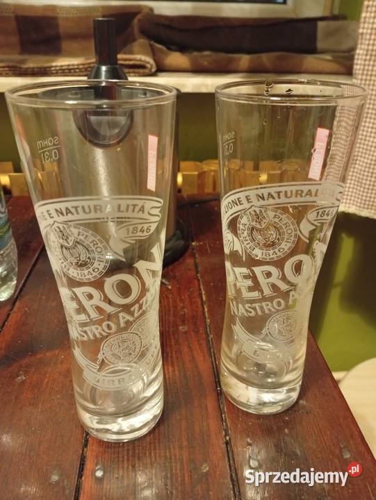 Szklanki do piwa Peroni Nastro Azzurro 6