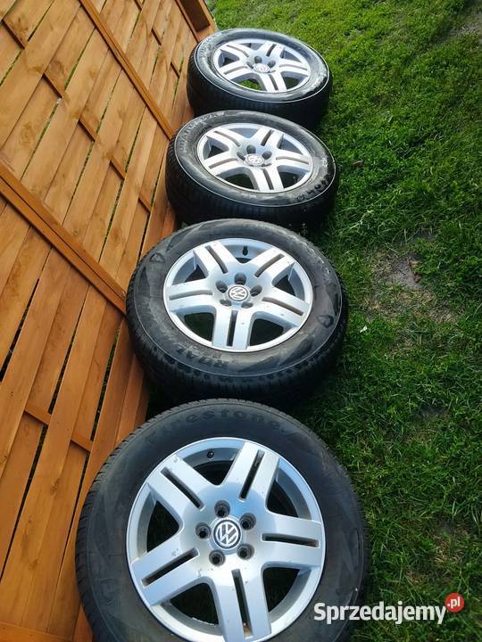 Felgi z oponami VW 5x100 15 Samochodowe Łuków