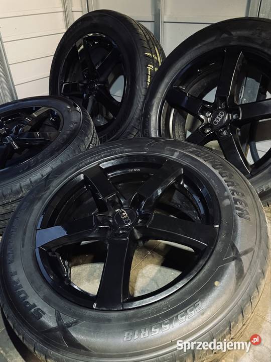 Koła 18 AudiVWSkoda z oponami letnimi 25555R18 Nysa