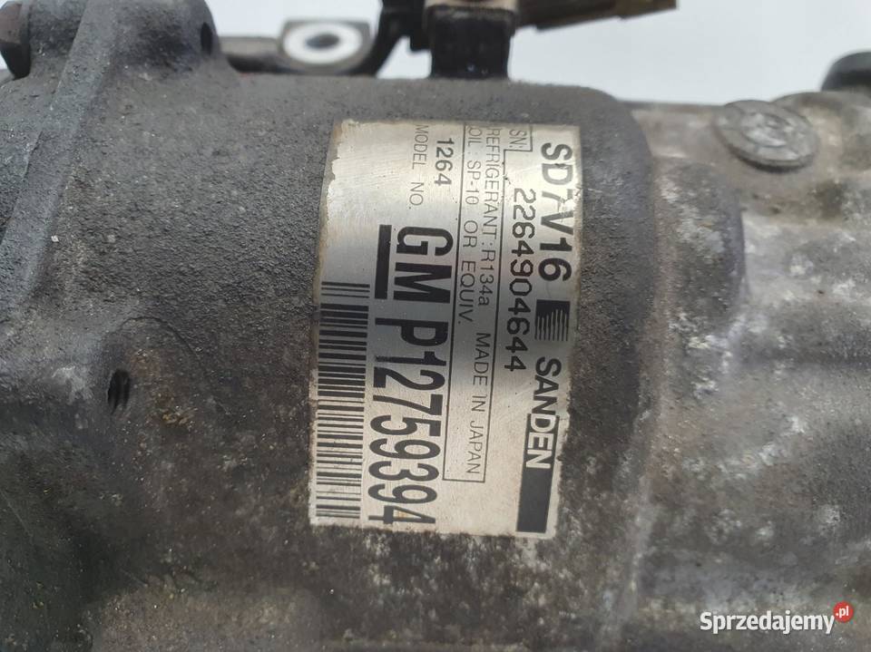 Saab 93 93 II 20 T SPRĘŻARKA KLIMATYZACJI pompa Janów