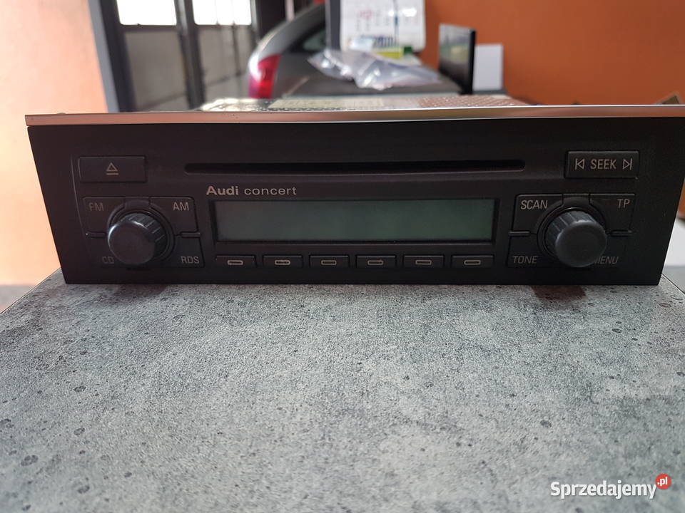 AUDI A4 B6 A3 SLINE RADIO CONCERT CD KOD Turek