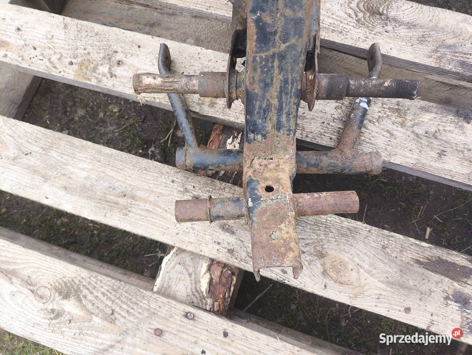 Rama x2 MZ ETZ 250 reperaturka mocowanie Lutoryż