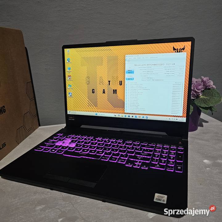 Asus TUF Gaming Ryzen 5 120Hz GTX1650 4GB16GB Asus Gorlice