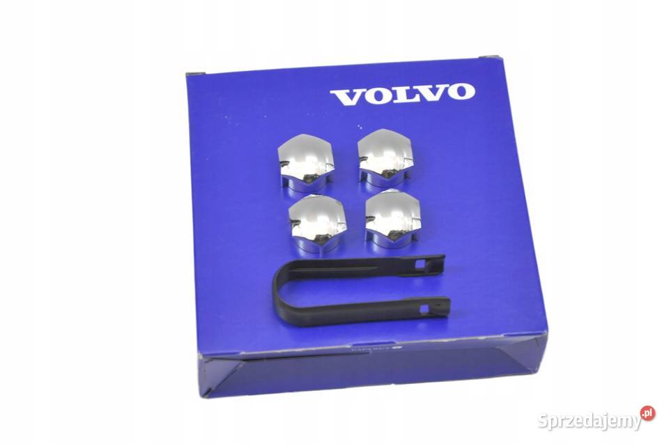 VOLVO nakladki na sruby felgi kola chrom 4 OE