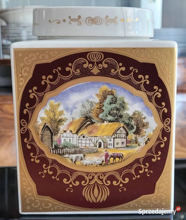Angielska porcelana Ironstone pojemnik na Kraków sprzedam