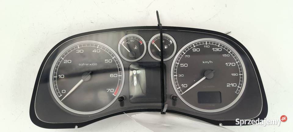 LICZNIK ZEGAR PEUGEOT 307 9645768480E Lipno