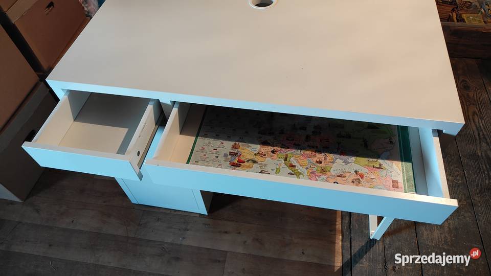 Biurko IKEA Micke białe Świdnica