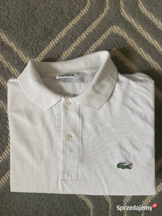 Biała męska koszulka polo RALPH LAUREN S OKAZJA Zamość sprzedam