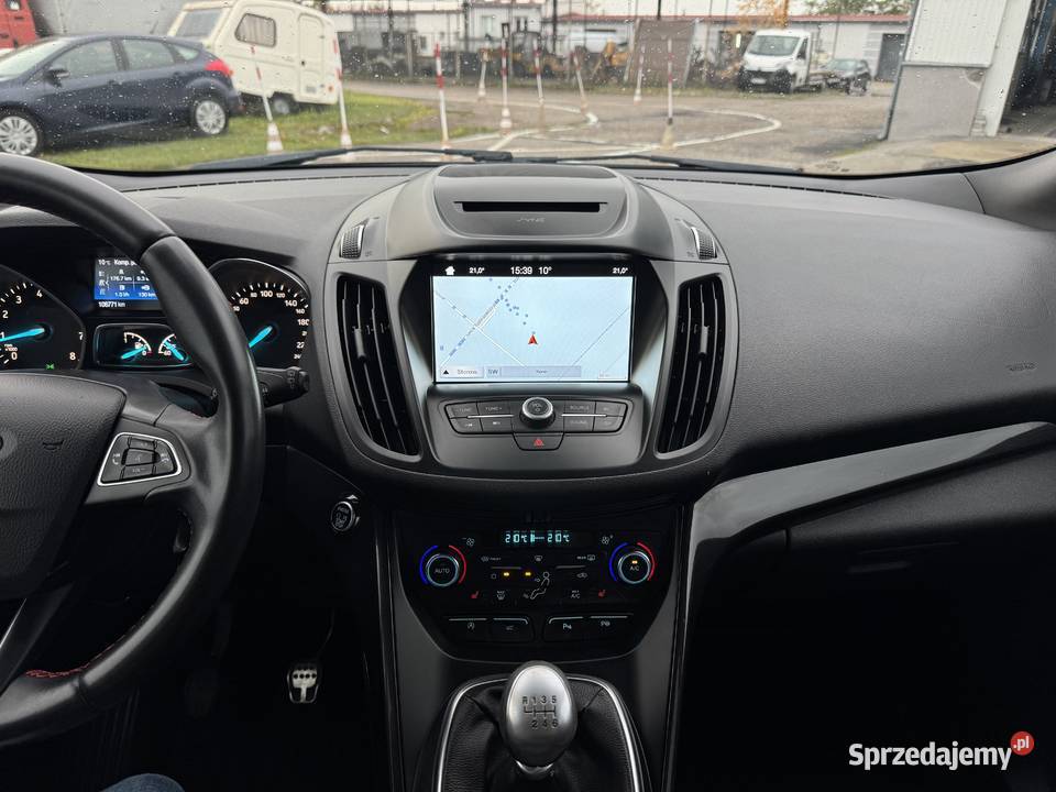 Ford Kuga 15 BENZYNA STLINE Klimatronik hak