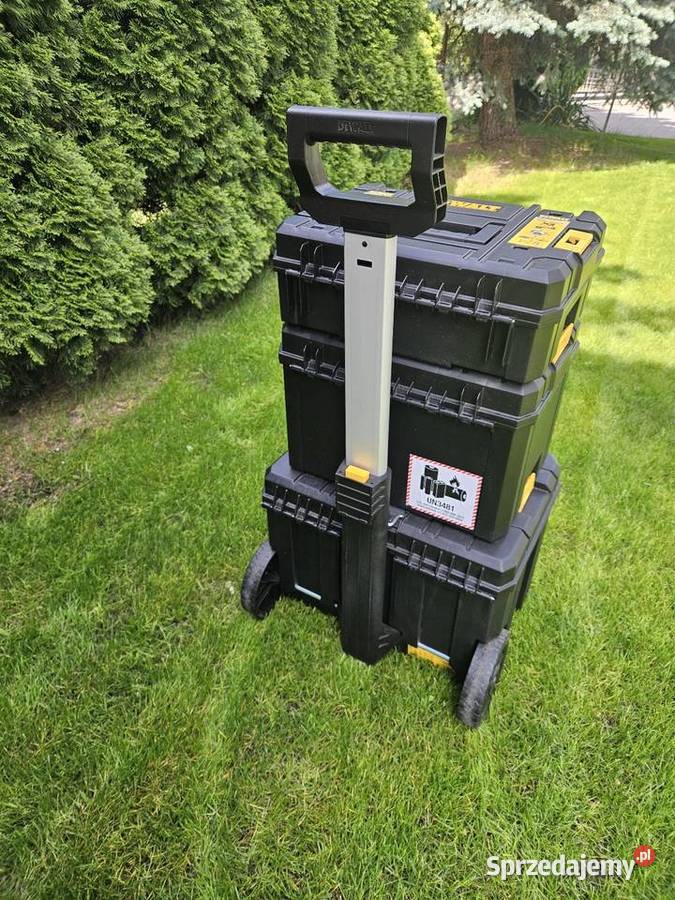 Dewalt zestaw skrzyń transportowych nowe
