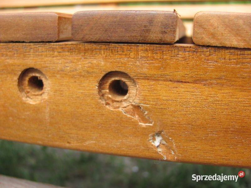 półka regał stojak drewniany akacja na buty Zamość