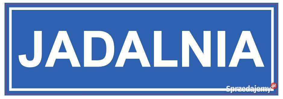 Naklejka Jadalnia 300x100 mm Biuro Kamionna