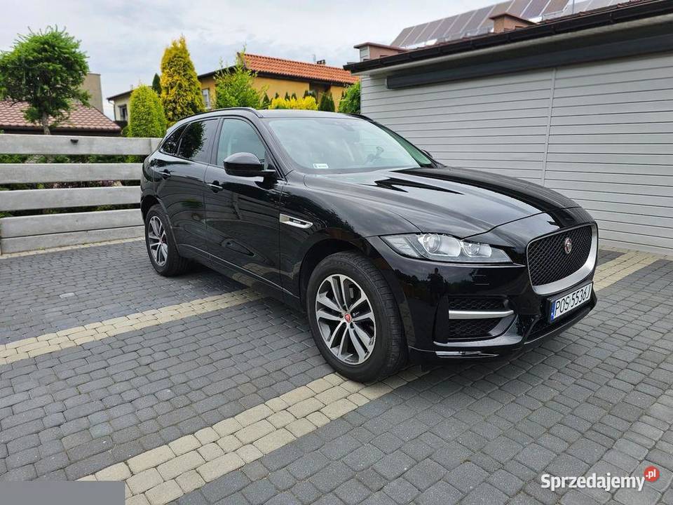 Jaguar FPace 20 i4D AWD RSport 2018r Salon VAT marża Ostrów Wielkopolski