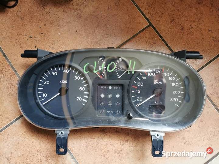 LICZNIK RENAULT CLIO II 19 D BCB0E P8200059763 Wyposażenie wnętrza Margonin