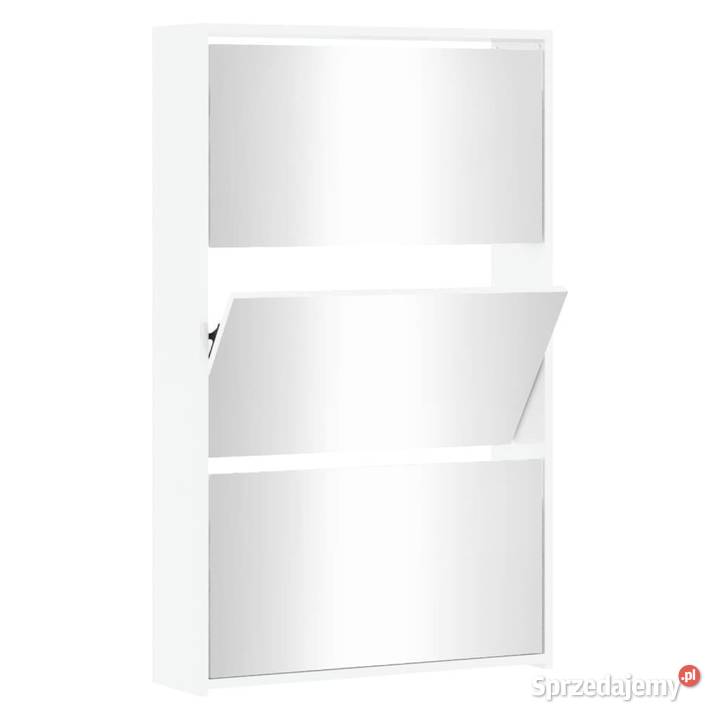 vidaXL Szafka na buty z lustrem 3warstwowa mazowieckie Warszawa sprzedam