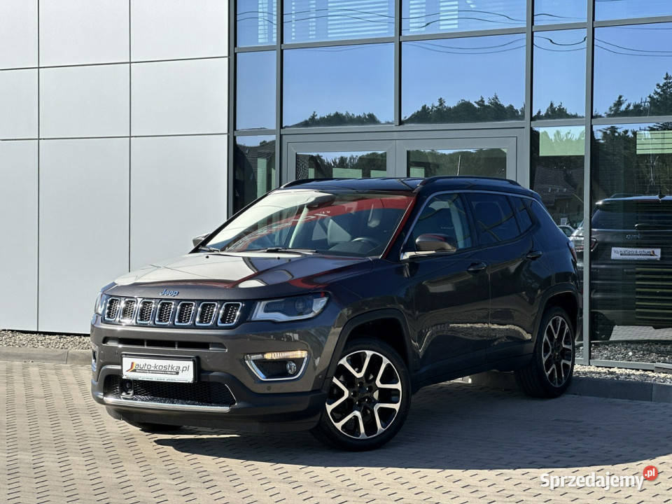 Jeep Compass 8xAlu Skóra Elklapa Asystent Kamera benzyna Compass Kąty Opolskie
