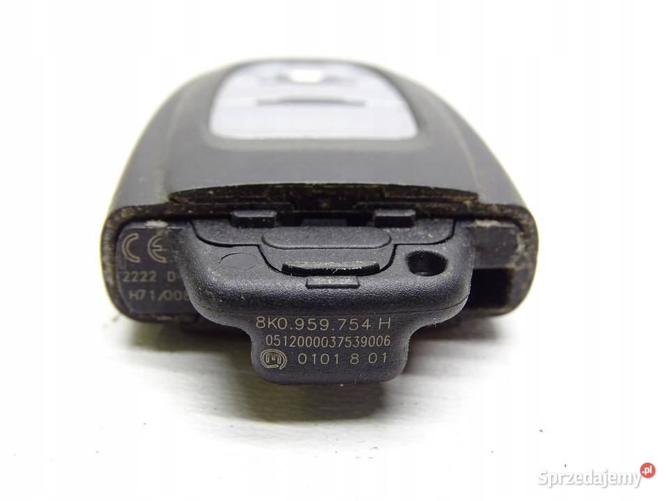 KLUCZYK PILOT GROT 8K0959754H AUDI A4 B8 A5 8T Zamki, wkładki i kluczyki Karoseria