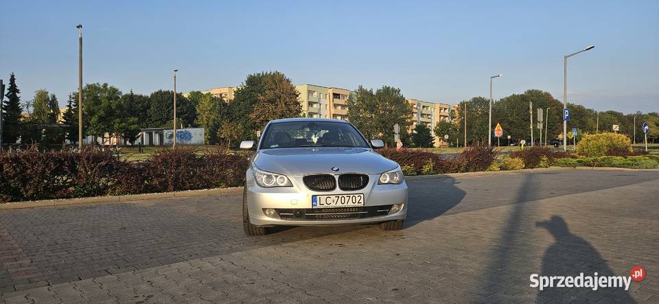 BMW Seria 5 BMW E60 530d 2009 Wersja Edition wspomaganie kierownicy Chełm