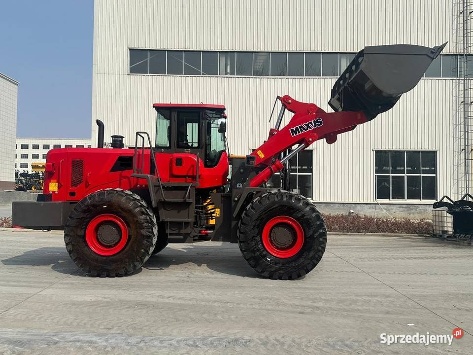 NOWA równiarka drogowa MAXUS Cummins Gwarancja