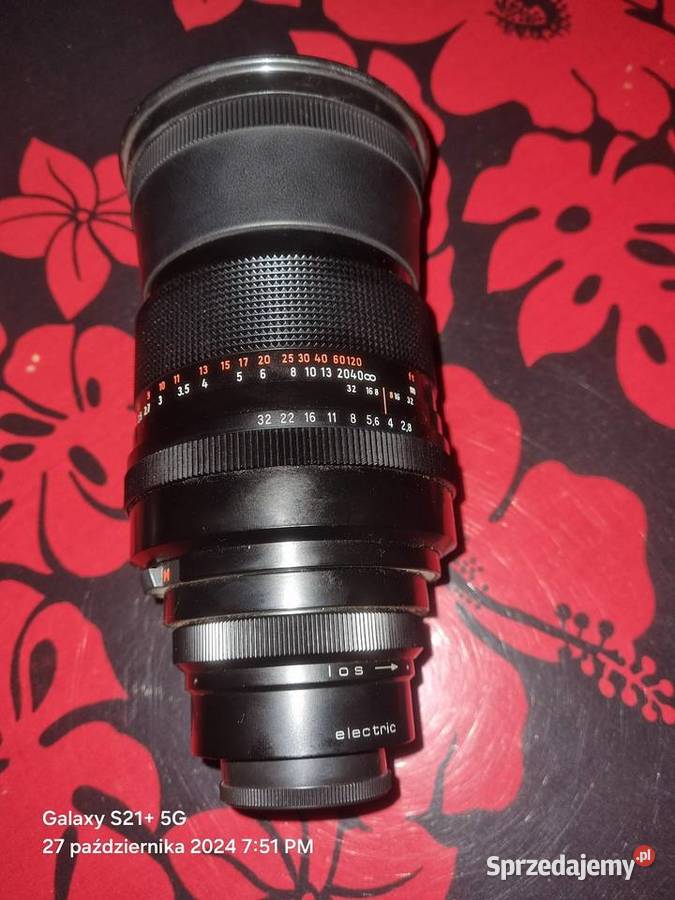 Obiektyw  Carl Zeiss Jena DDR MC Sonnar f28 f