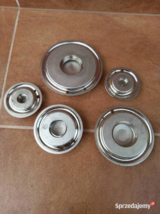 PALNIKI do kuchenki gazowej nierdzewne