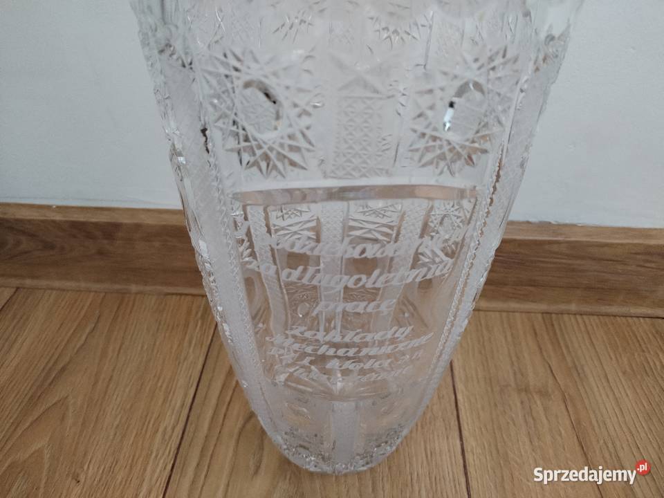 Wazon Kryształowy Warszawa sprzedam