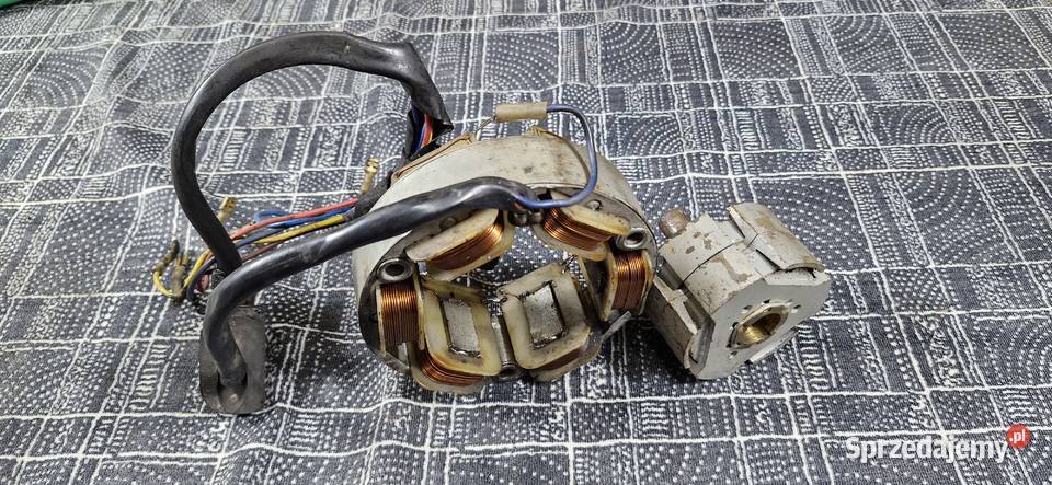 Zapłon koło magnesowe magneto WSk 4 175 cewka Dęblin
