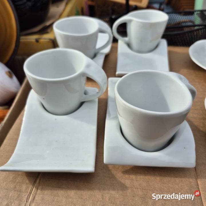 Filiżanki do espresso Porcelana i szkło Antyki, Sztuka, Kolekcje lubelskie Chełm