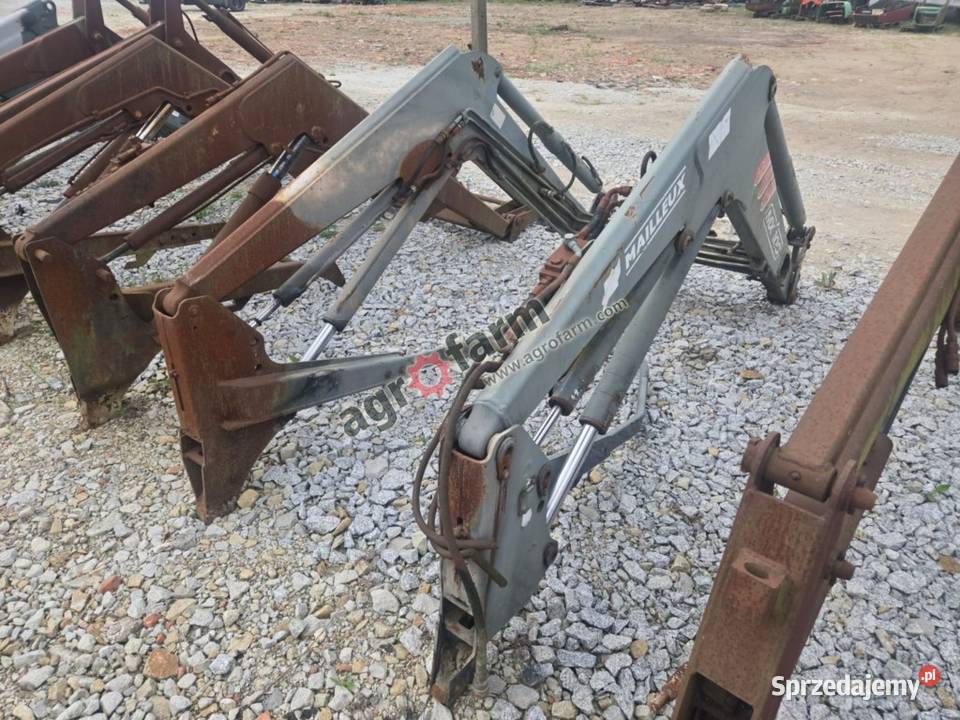 Ładowacz czołowy Mailleux MX 100 Osprzęt roboczy Byków